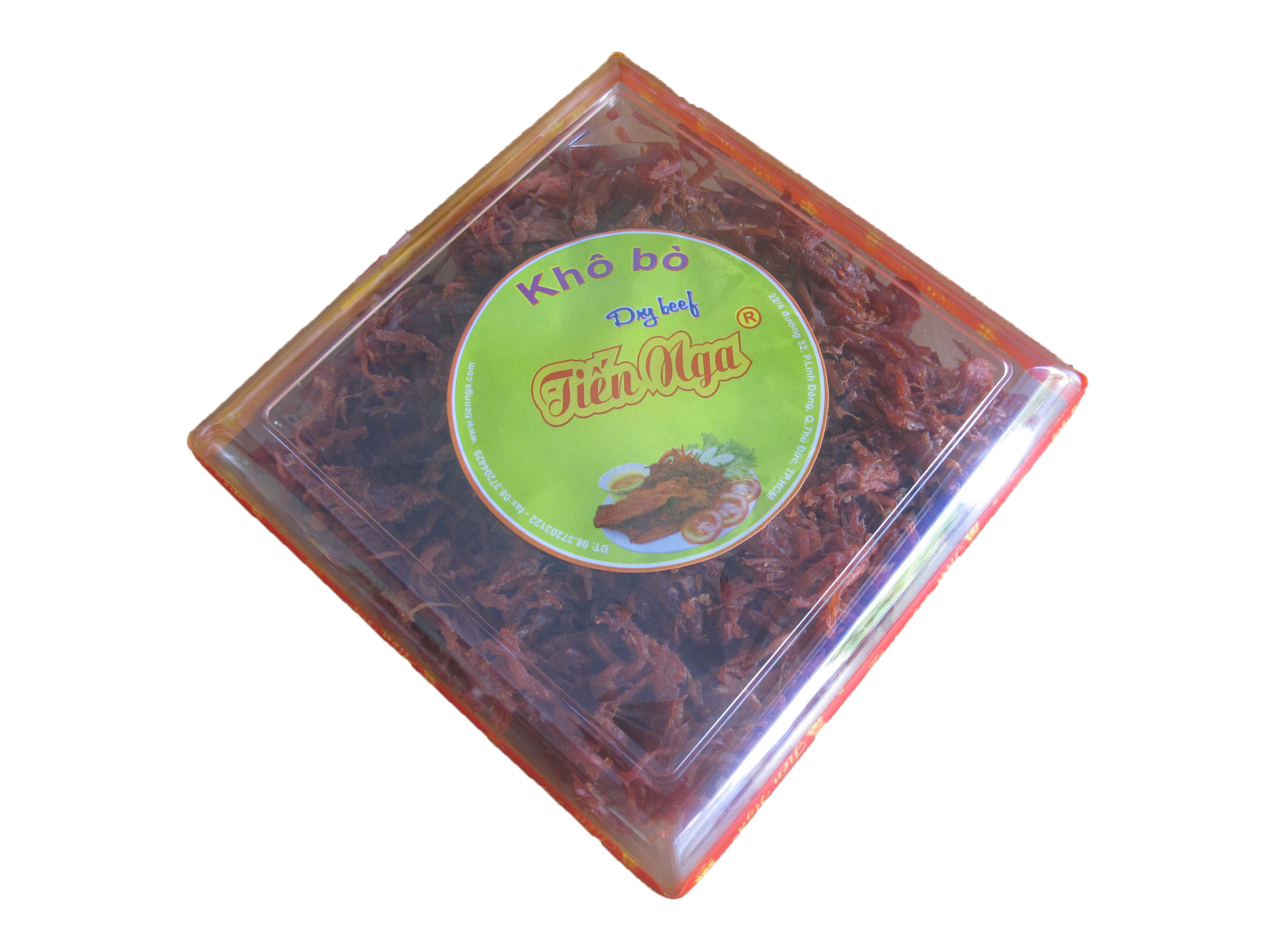 Khô bò sợi 370g 